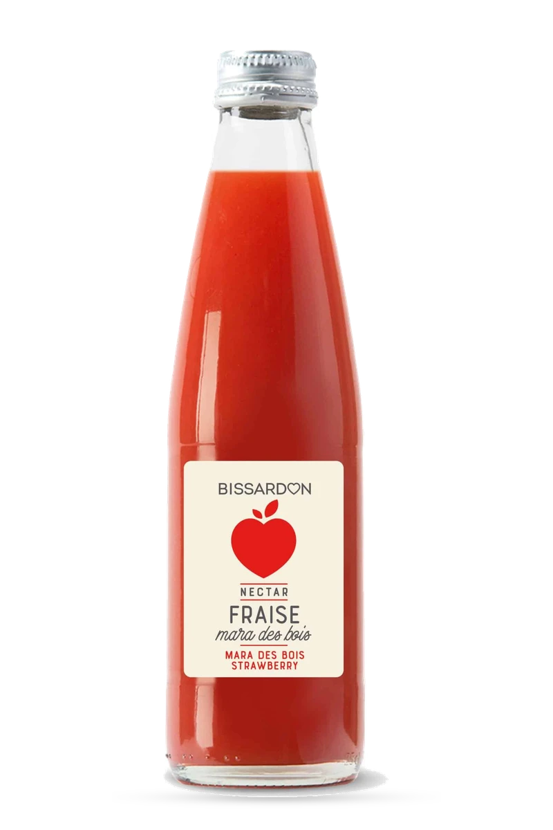 Nectar de fraise Mara des Bois 25 cl - Bissardon