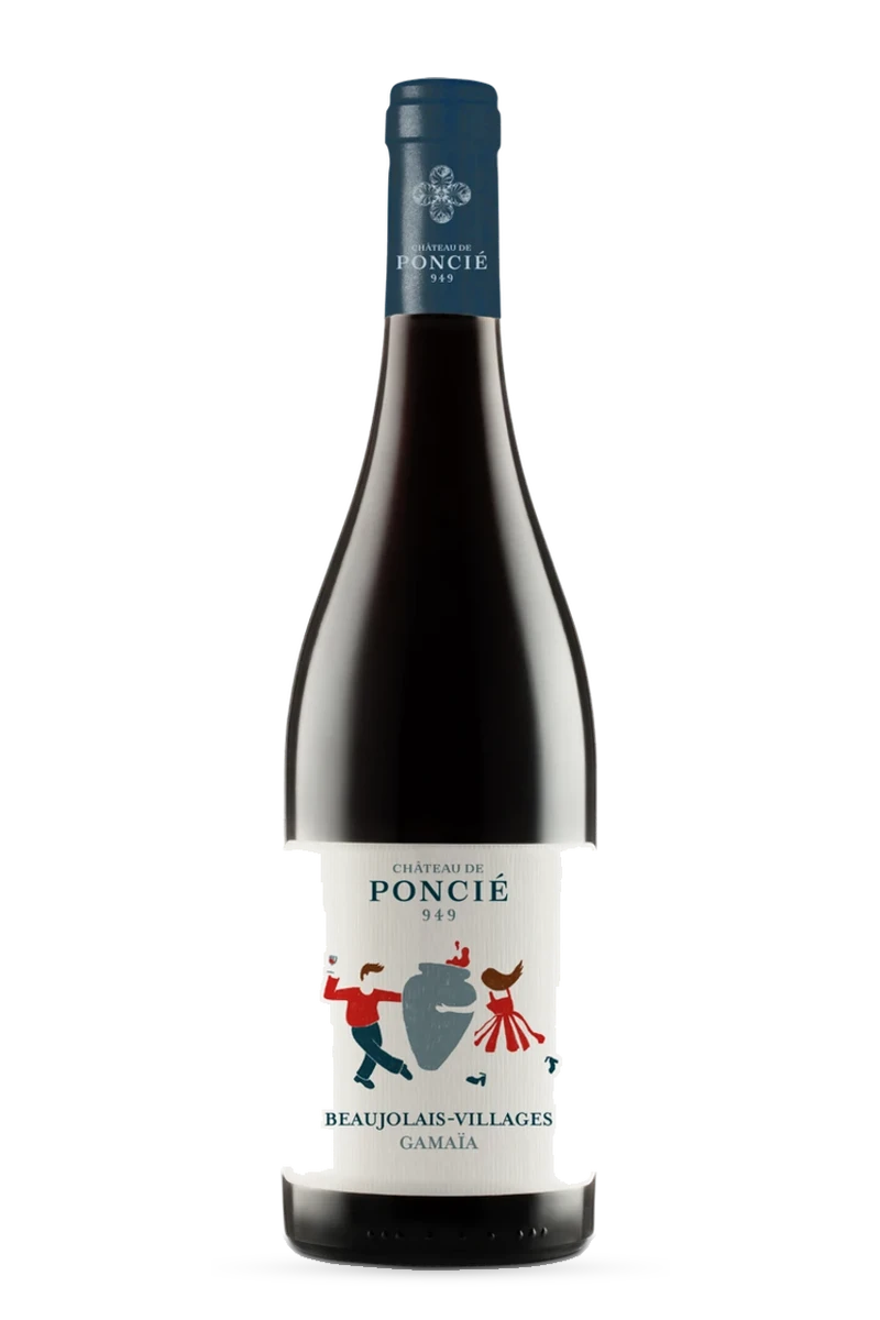 Beaujolais-Villages AOC Gamaïa Rouge 2024 75cl - CHÂTEAU DE PONCIÉ