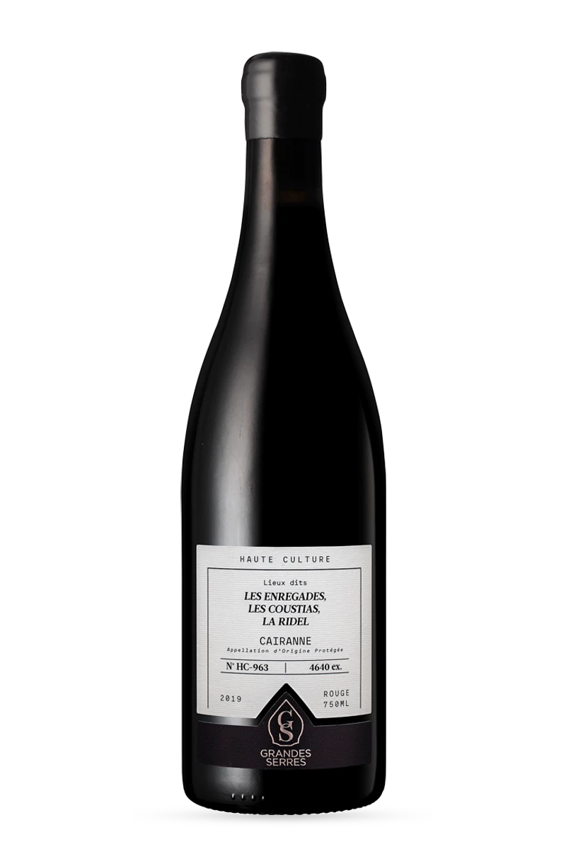Cairanne AOC Lieu-dit LES ENREGADES, LES COUSTIAS, LA RIDEL Rouge 2021 75cl - Les Compagnies Vinicoles