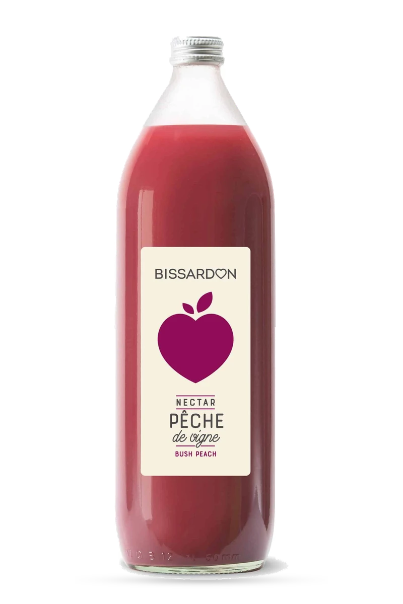 Nectar de pêche de vigne 1 L - Bissardon