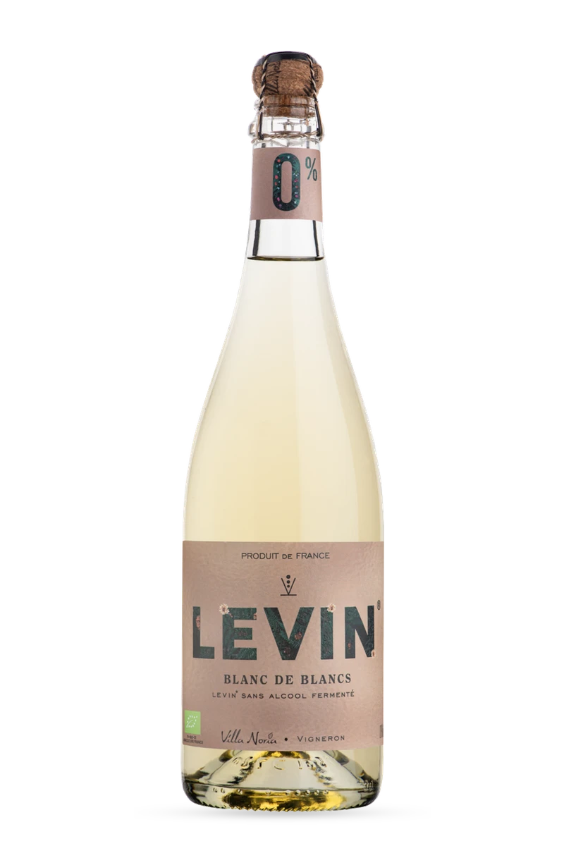 Vin de France LeVin 0.0% Blanc de Blancs Effervescent 75cl - Villa Noria