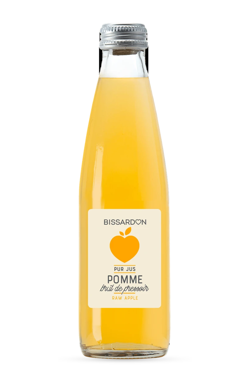 Jus de pomme brut 25 cl - Bissardon