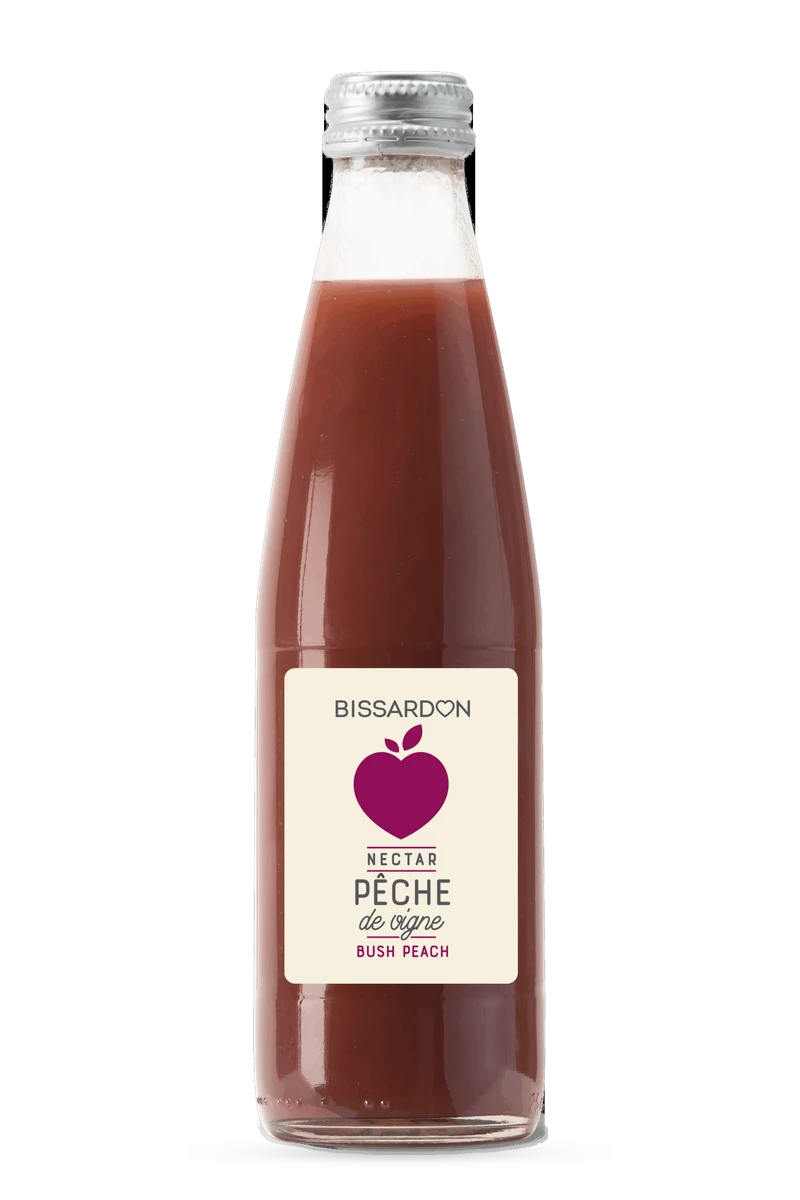 Nectar de pêche de vigne 25 cl - Bissardon