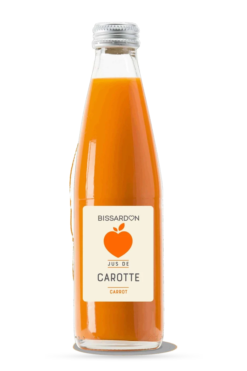 Jus de carotte 25 cl - Bissardon