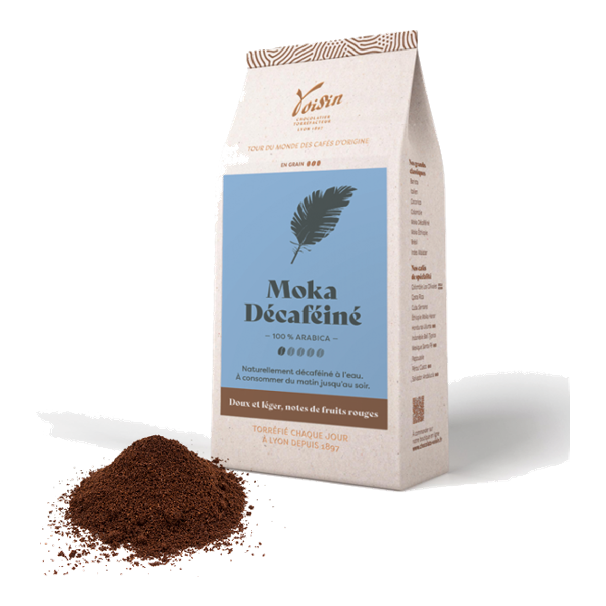Café Décaféiné Moulu 250 g