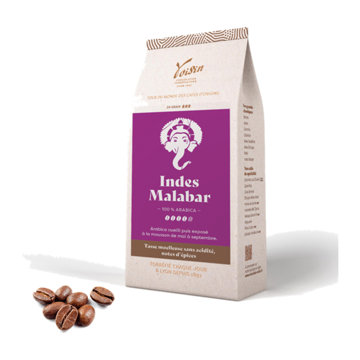 Café Malabar Indes Grains 1 kg