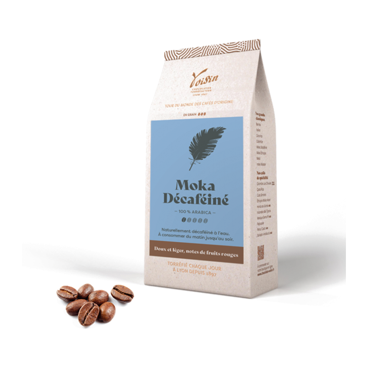 Café Décaféiné Grains 250 g