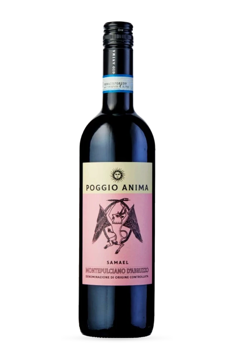 Montepulciano d'Abruzzo DOC Samael Rouge 2023 75cl - Poggio Anima
