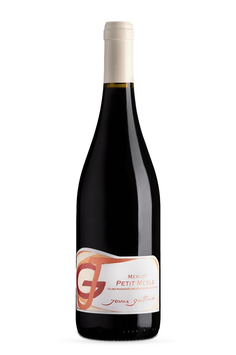 IGP Collines Rhodaniennes Petit Merle Rouge 2022 75cl - Famille Pierre Gaillard