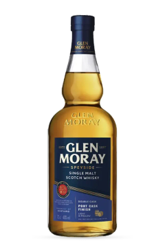 Écosse Whisky Single Malt "Port Cask Finish" 70cl - Glen Moray