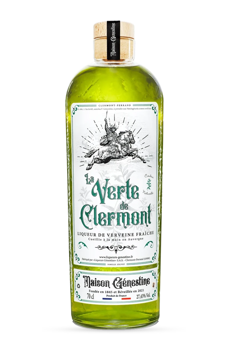 Liqueur Herbes / Plantes "Verte de Clermont" 70cl - DISTILLERIE GENESTINE