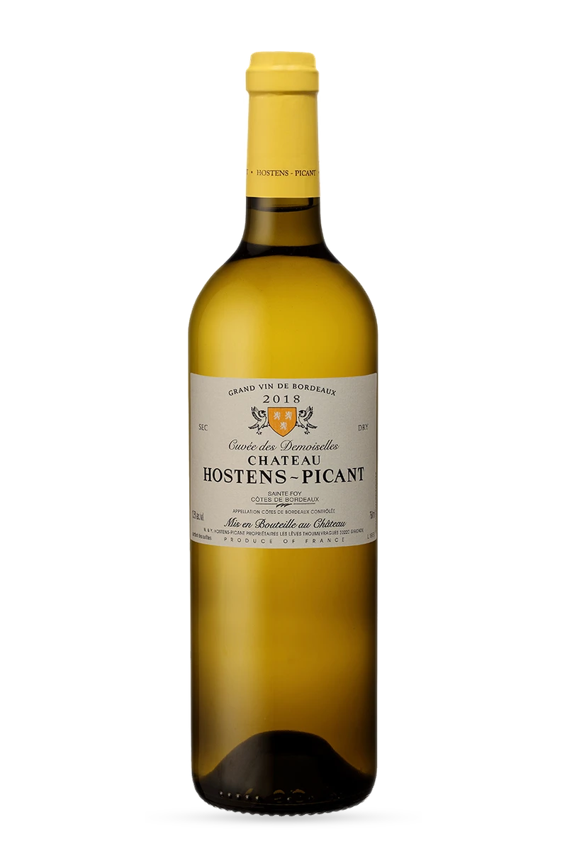 Sainte-Foy Côtes de Bordeaux AOC Cuvée des demoiselles Blanc 2021 75cl - CHÂTEAU HOSTENS-PICANT