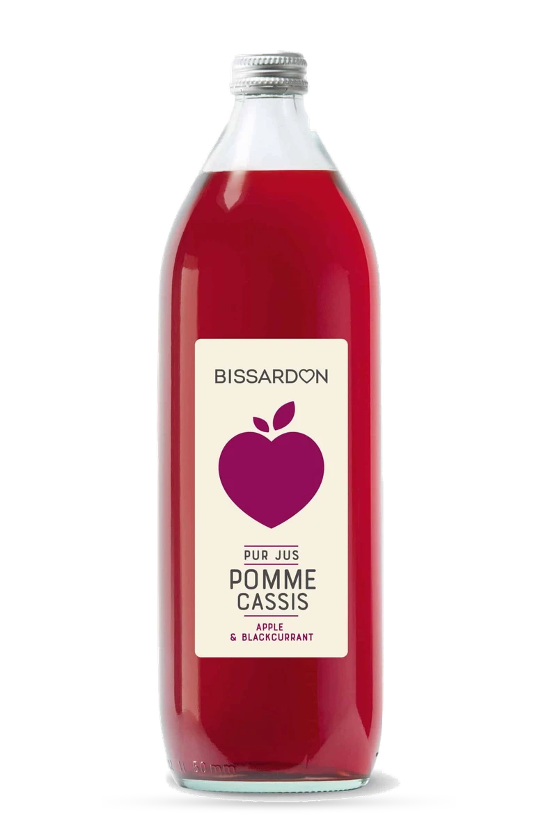 Jus de pomme et de cassis 1 L - Bissardon