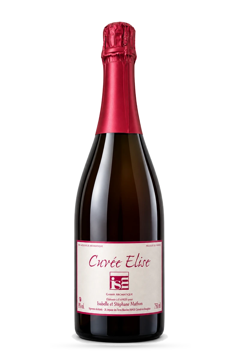 Vin de France Cuvée Elise Effervescent 75cl - Domaine Isabelle & Stéphane Mathon