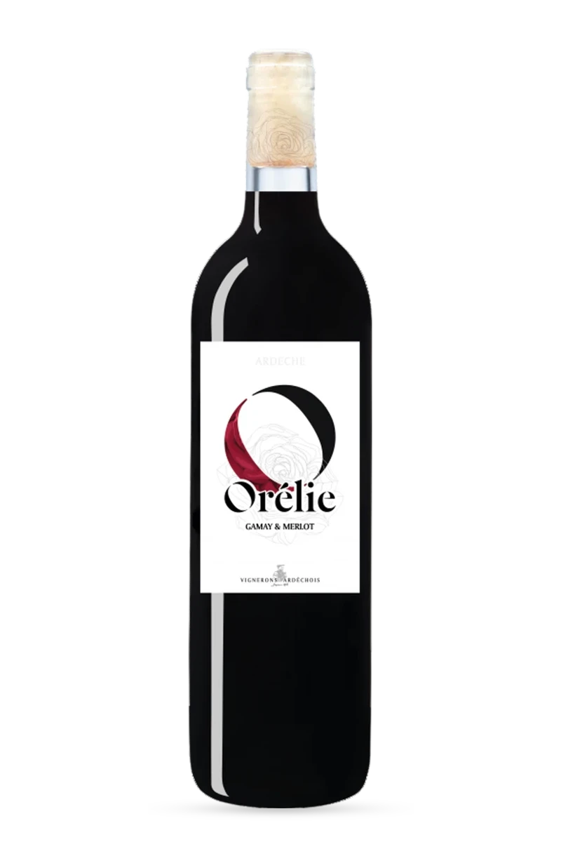 IGP Ardèche Orélie Rouge 2024 75cl - VIGNERONS ARDÉCHOIS