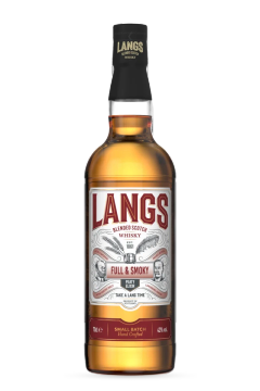 Écosse Whisky Scotch Blended "Full & Smoky" 70cl - Langs