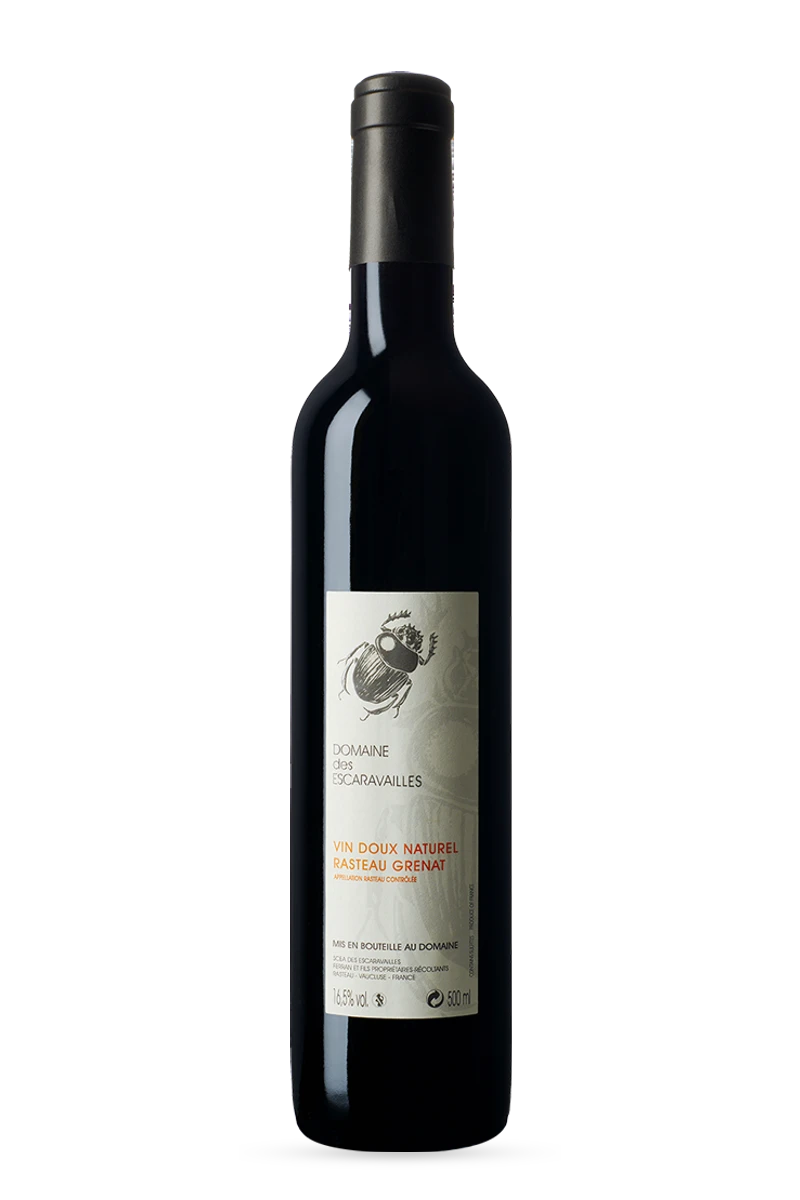 Rasteau AOC Grenat Rouge 2019 50cl - DOMAINE DES ESCARAVAILLES
