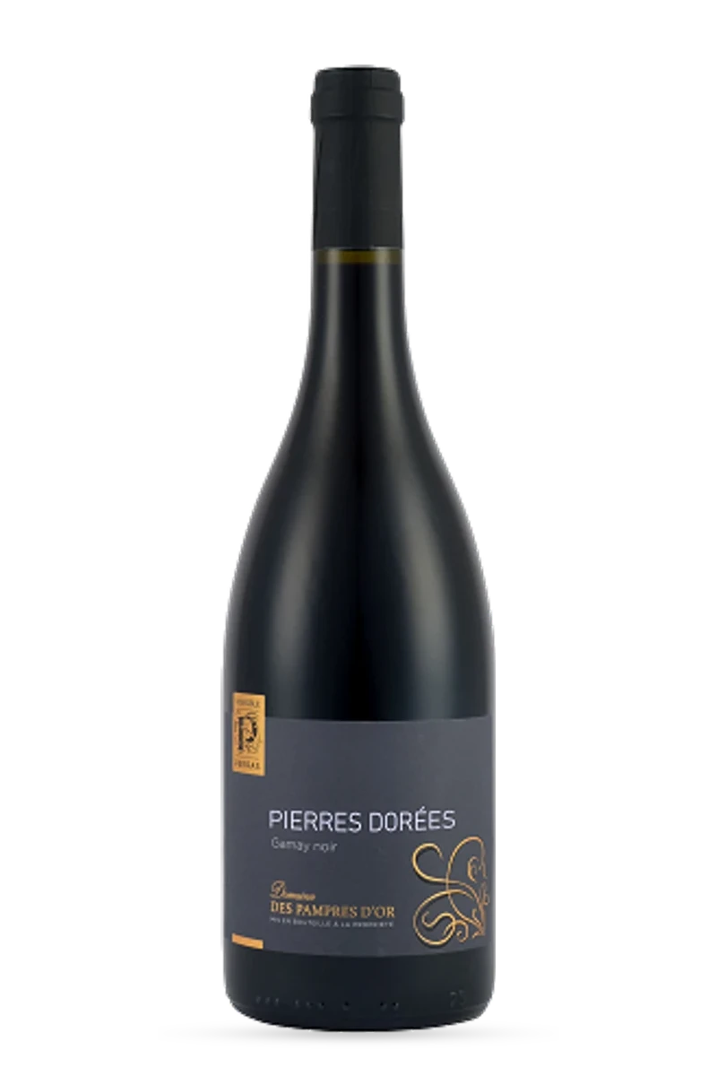 Beaujolais AOC Pierres Dorées Rouge 2022 75cl - DOMAINE DES PAMPRES D'OR