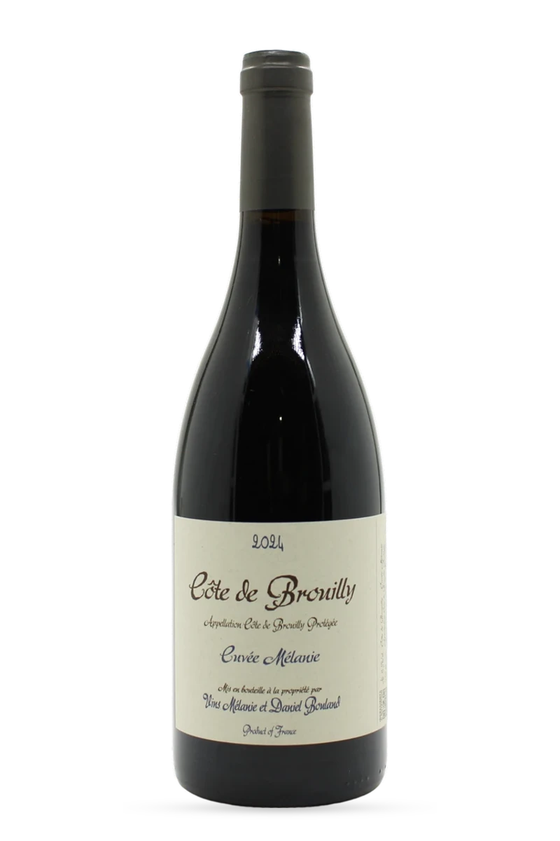 Côte de Brouilly AOC Cuvée Mélanie Rouge 2024 75cl - BOULAND MELANIE ET DANIEL