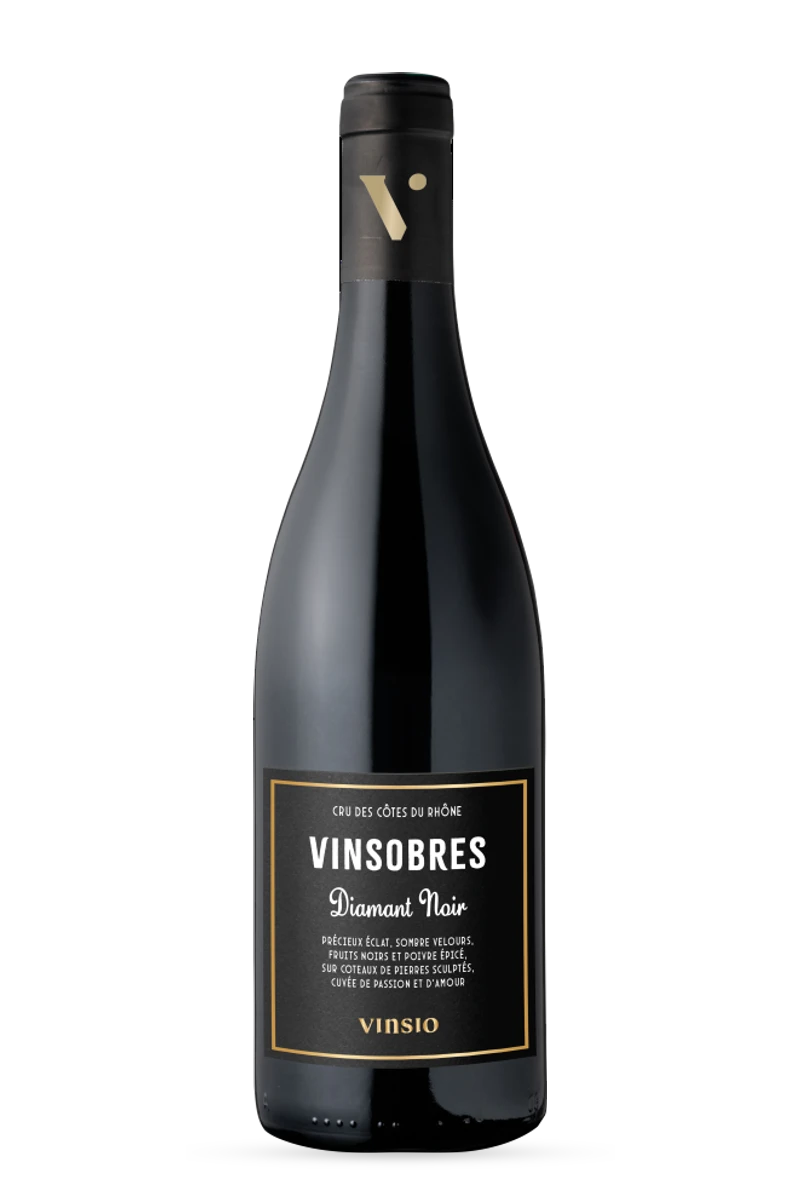 Vinsobres AOC Diamant Noir Rouge 2024 75cl - LA VINSOBRAISE