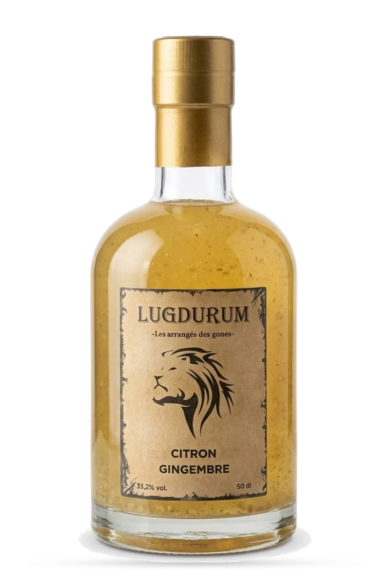 Rhum Arrangé "Citron-Gingembre" 50cl - LUGDURUM