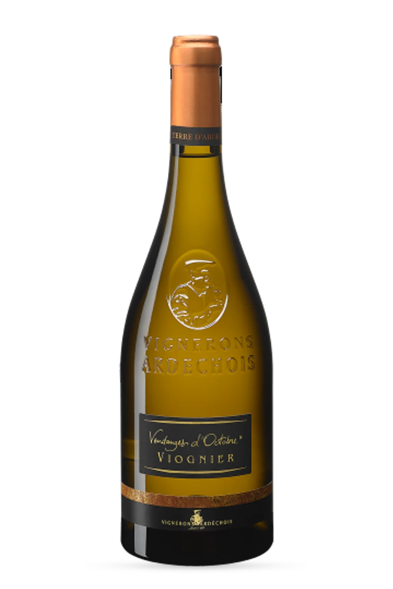 IGP Ardèche Vendange d'Octobre Réserve Blanc 2023 75cl - VIGNERONS ARDÉCHOIS
