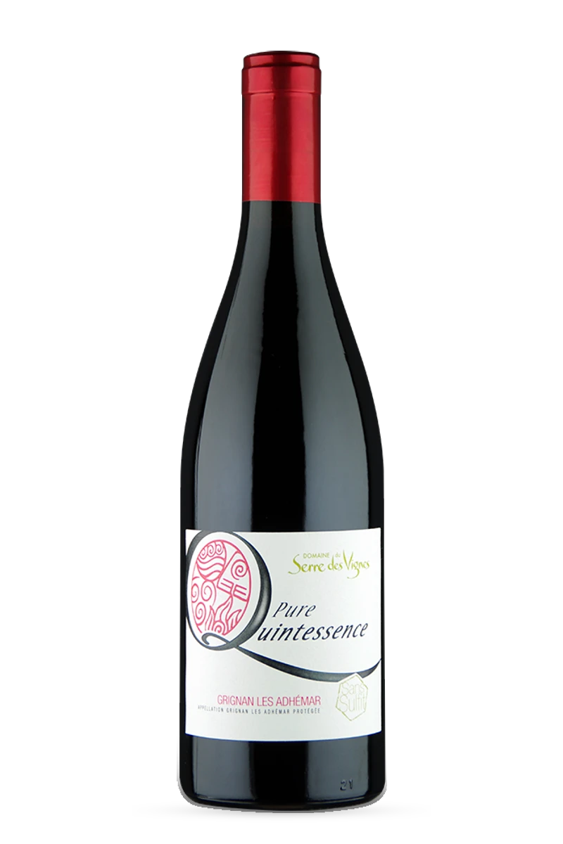 Grignan-les-Adhémar AOC Pure Quintessence Rouge 2023 75cl - DOMAINE DU SERRE DES VIGNES