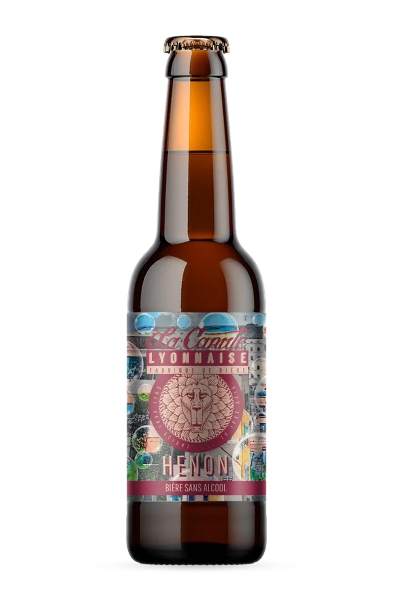 Bière Session IPA sans alcool "Henon" 33cl - La Canute Lyonnaise