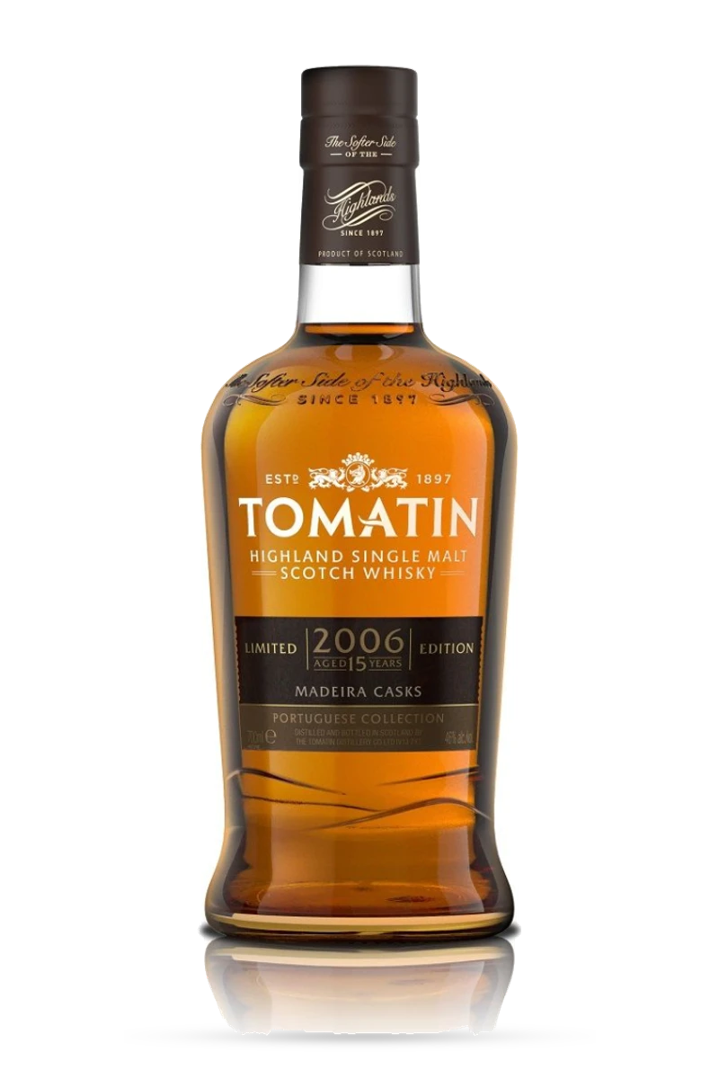Écosse Whisky Single Malt "2006" 15 ans 70cl - Tomatin