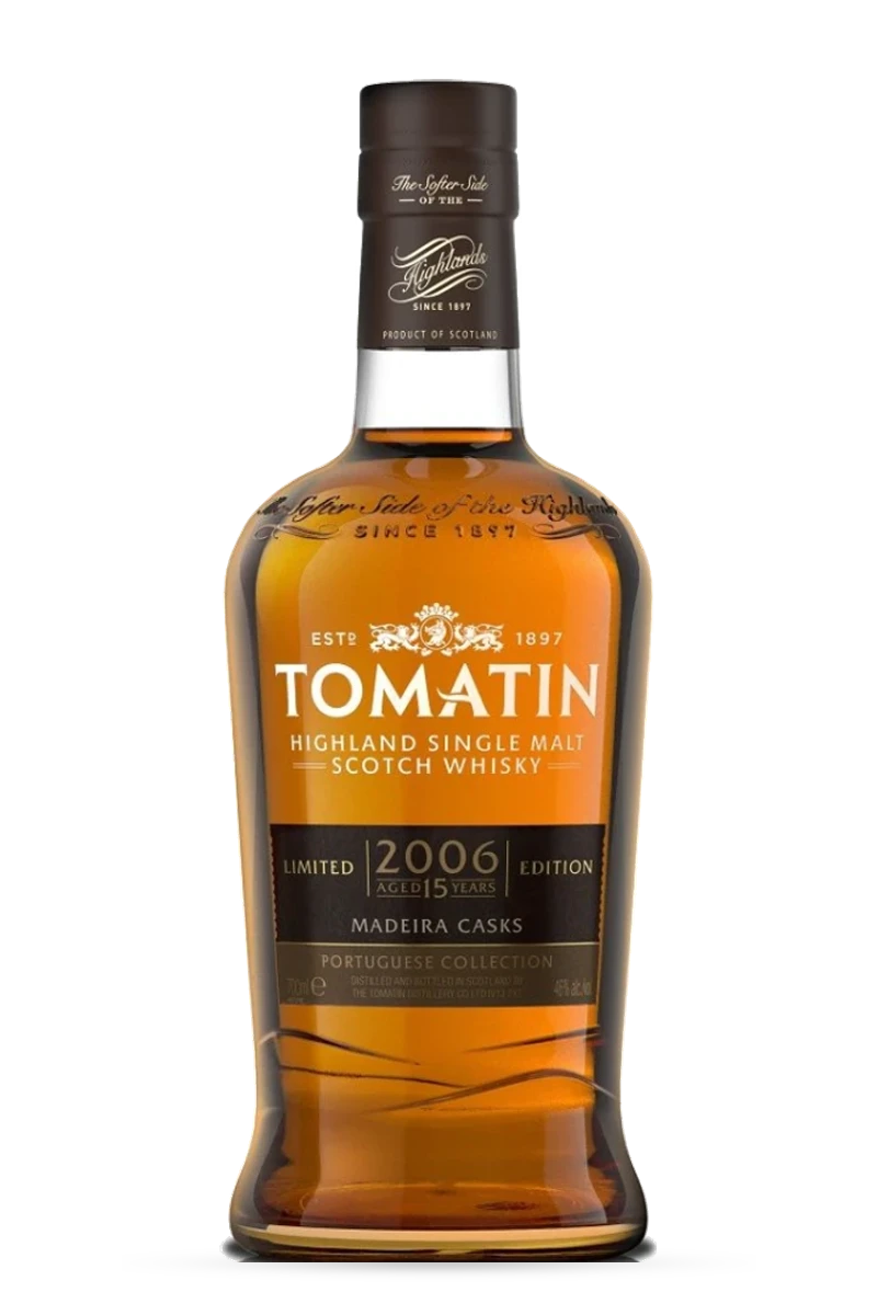 Écosse Whisky Single Malt "2006" 15 ans 70cl - Tomatin