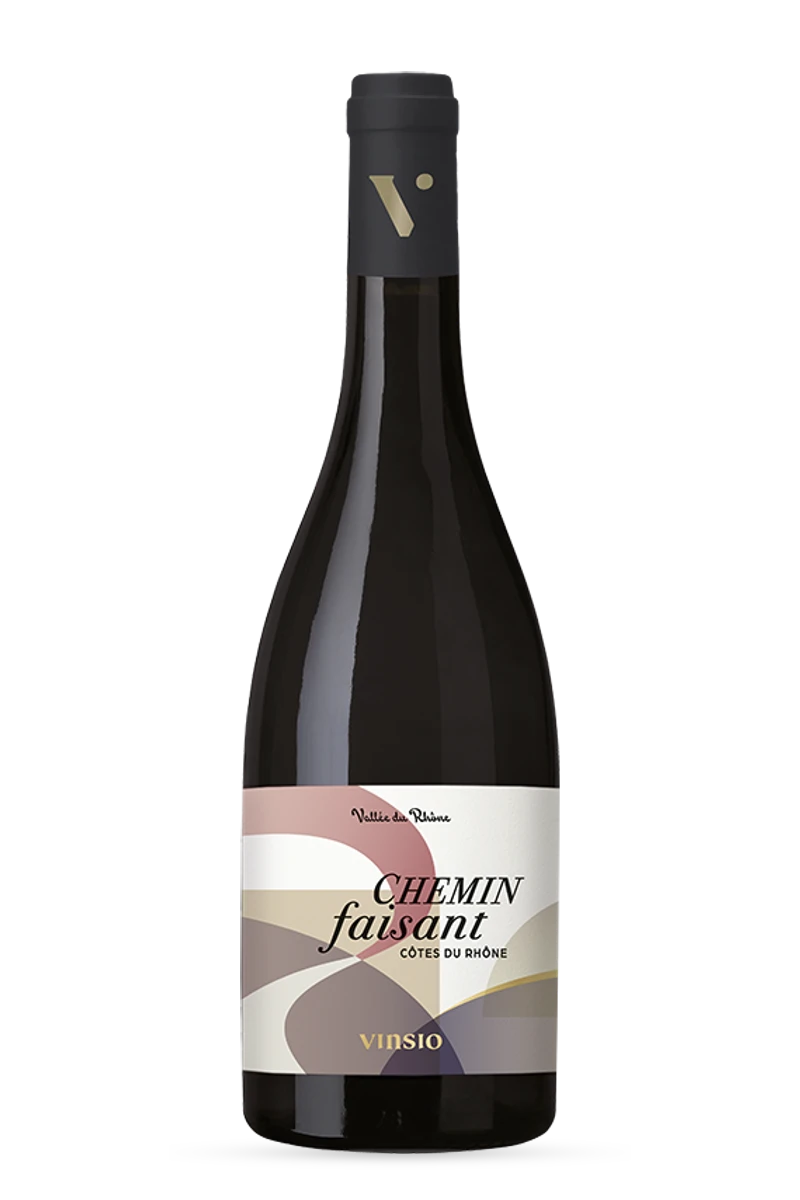 Côtes du Rhône AOC Chemin faisant Rouge 2025 75cl - LA VINSOBRAISE