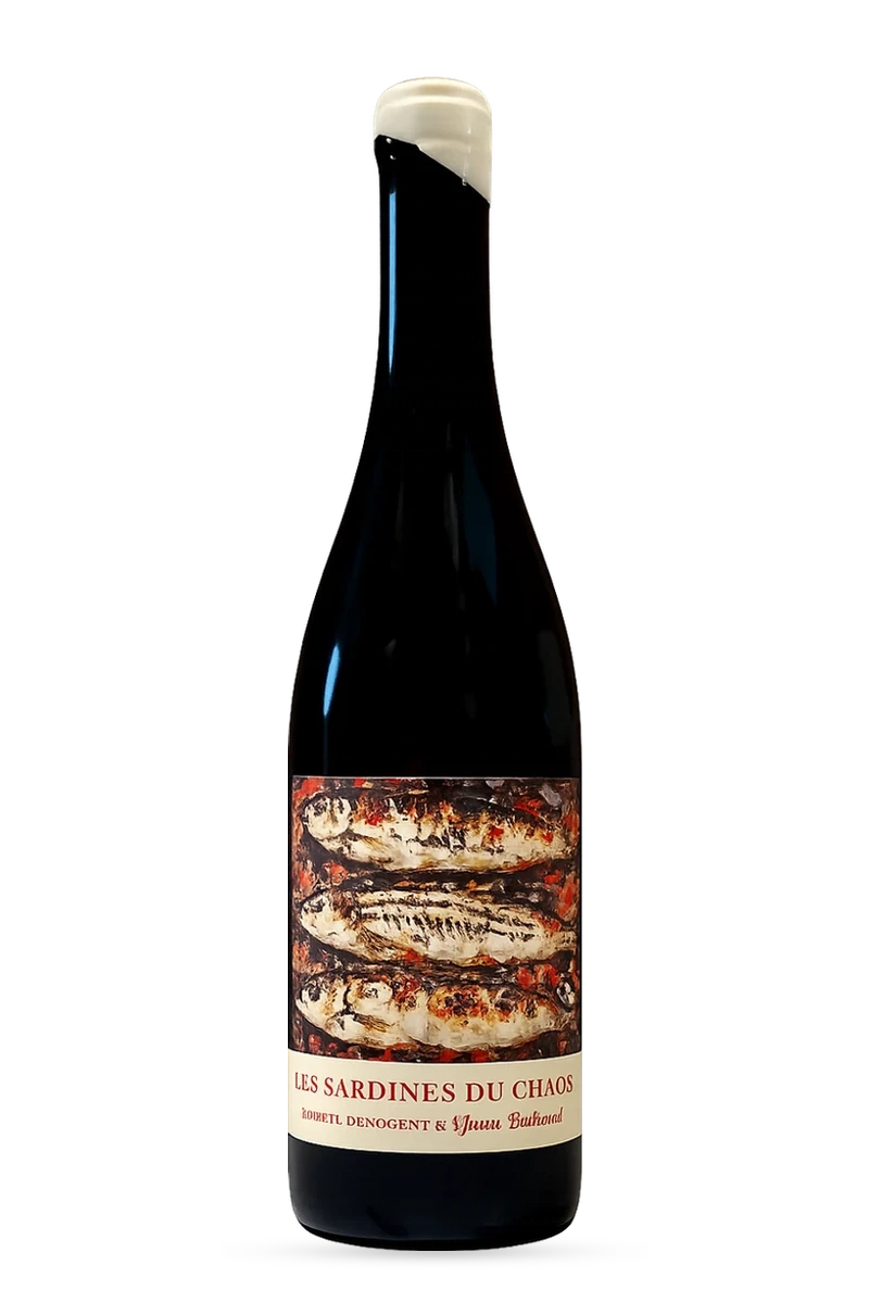 Vin de France Les Sardines du Chaos  Rouge 2025 75cl - ROBERT-DENOGENT x Yann BERTRAND