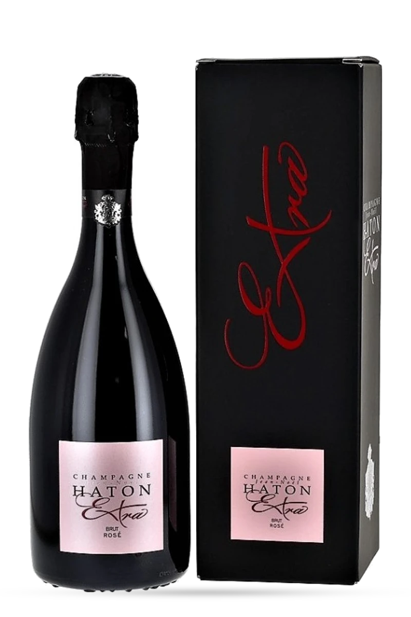 Champagne Grand Cru AOC Extra Brut Rosé Champagne 75cl