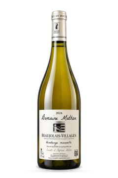 Beaujolais Villages AOC Blanc 2024 75cl - Domaine Isabelle & Stéphane Mathon