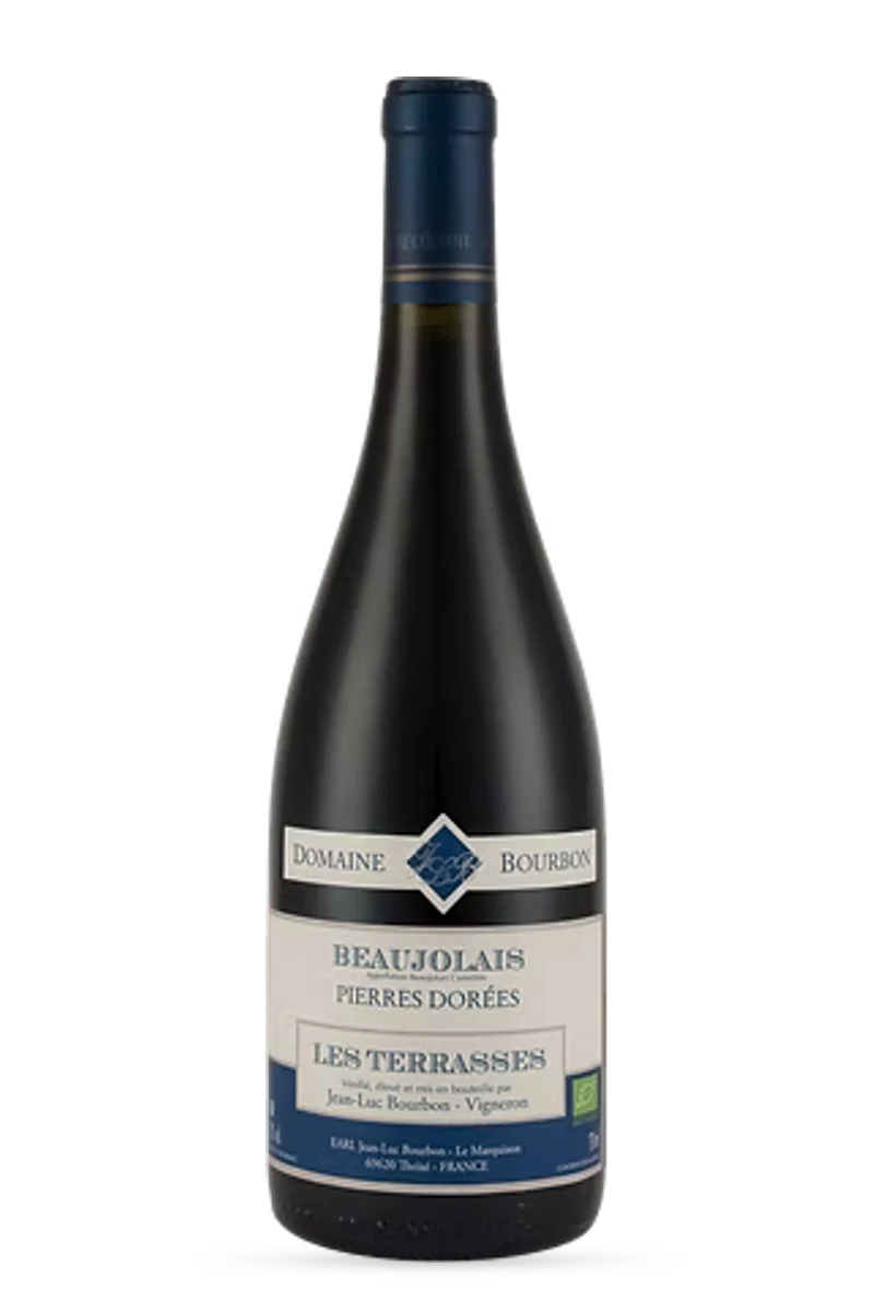 Beaujolais AOC Les Terrasses Rouge 2023 75cl - Domaine Bourbon