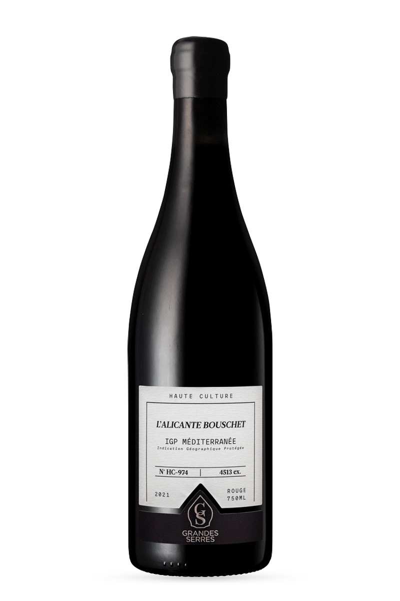 IGP Méditerranée L'Alicante Bouschet Rouge 2021 75cl - Maison Grandes Serres