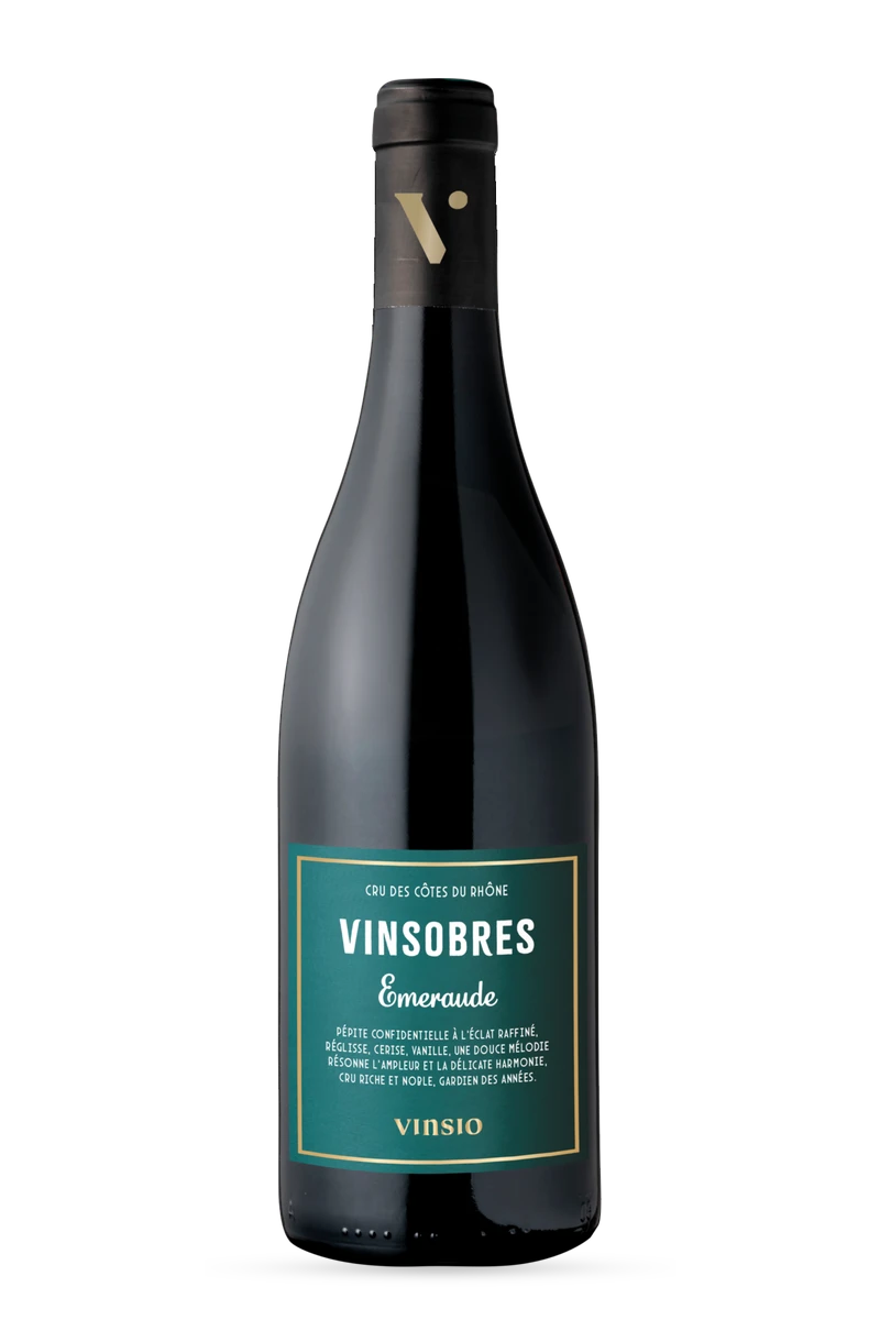 Vinsobres AOC Emeraude Rouge 2024 75cl - LA VINSOBRAISE