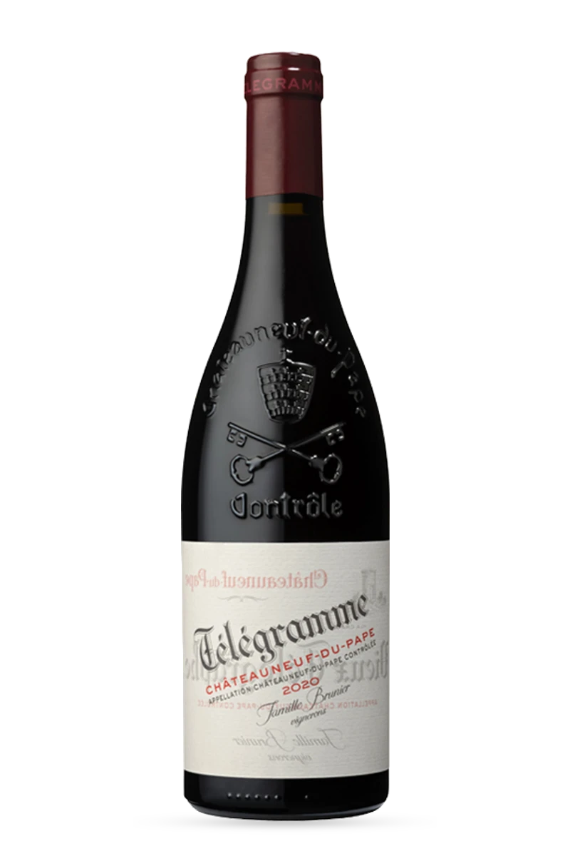 Châteauneuf-du-Pape AOC Télégramme Rouge 2023 75cl - DOMAINE DU VIEUX TELEGRAPHE
