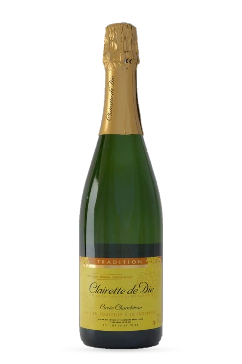 Clairette de Die AOC Cuvée Blanche de Chambéran Effervescent 75cl - Union des Jeunes Viticulteurs Récoltants