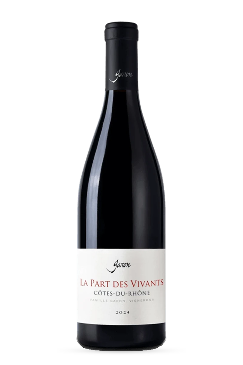 Côtes du Rhône AOC La Part des Vivants Rouge 2023 75cl - Domaine Garon