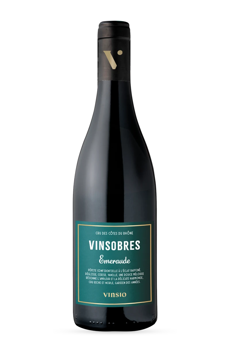 Vinsobres AOC Emeraude Rouge 2023 75cl - LA VINSOBRAISE