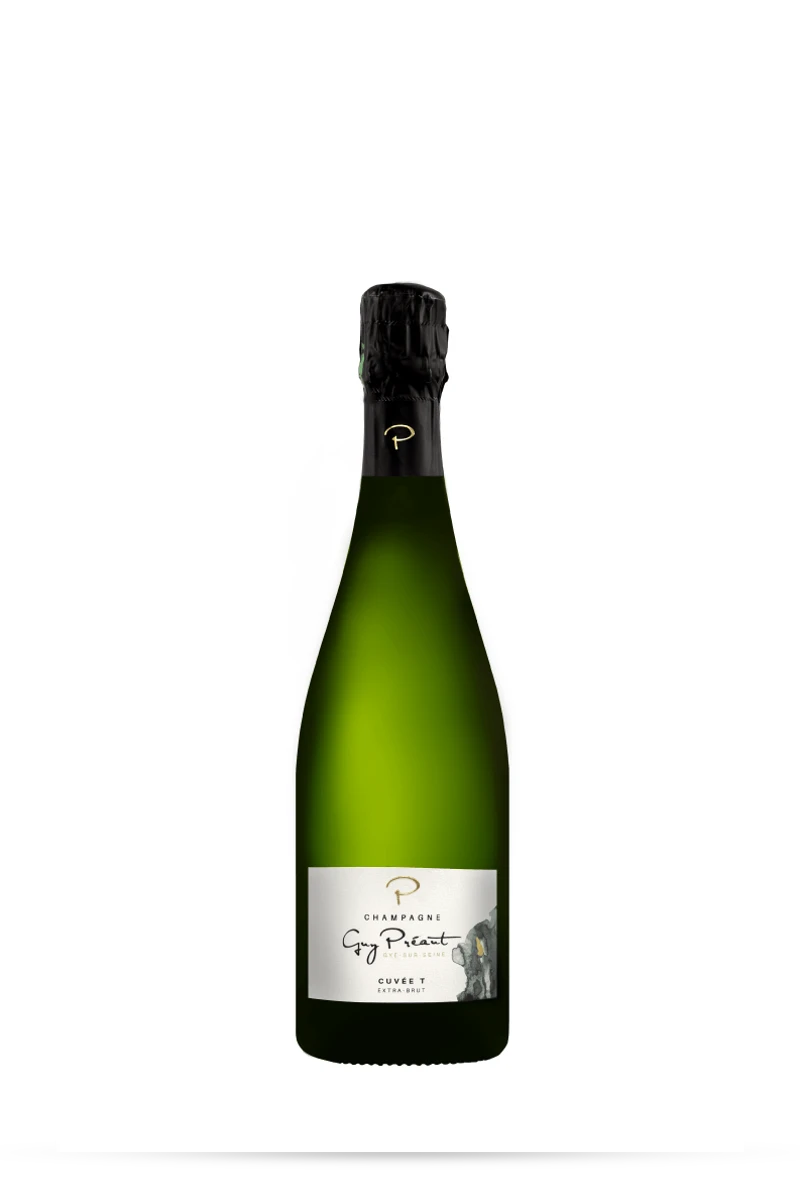 Champagne AOC Cuvée T Extra Brut Champagne 75cl - Champagne Guy Préaut