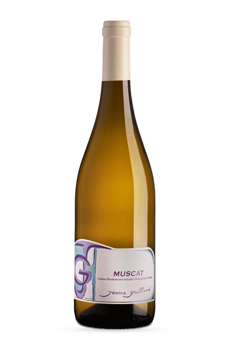 IGP Collines Rhodaniennes Muscat Blanc 2023 75cl - Jeanne Gaillard