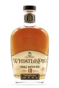 USA Whisky Rye "10 ans Small Batch" 10 ans 70cl - Whistle Pig