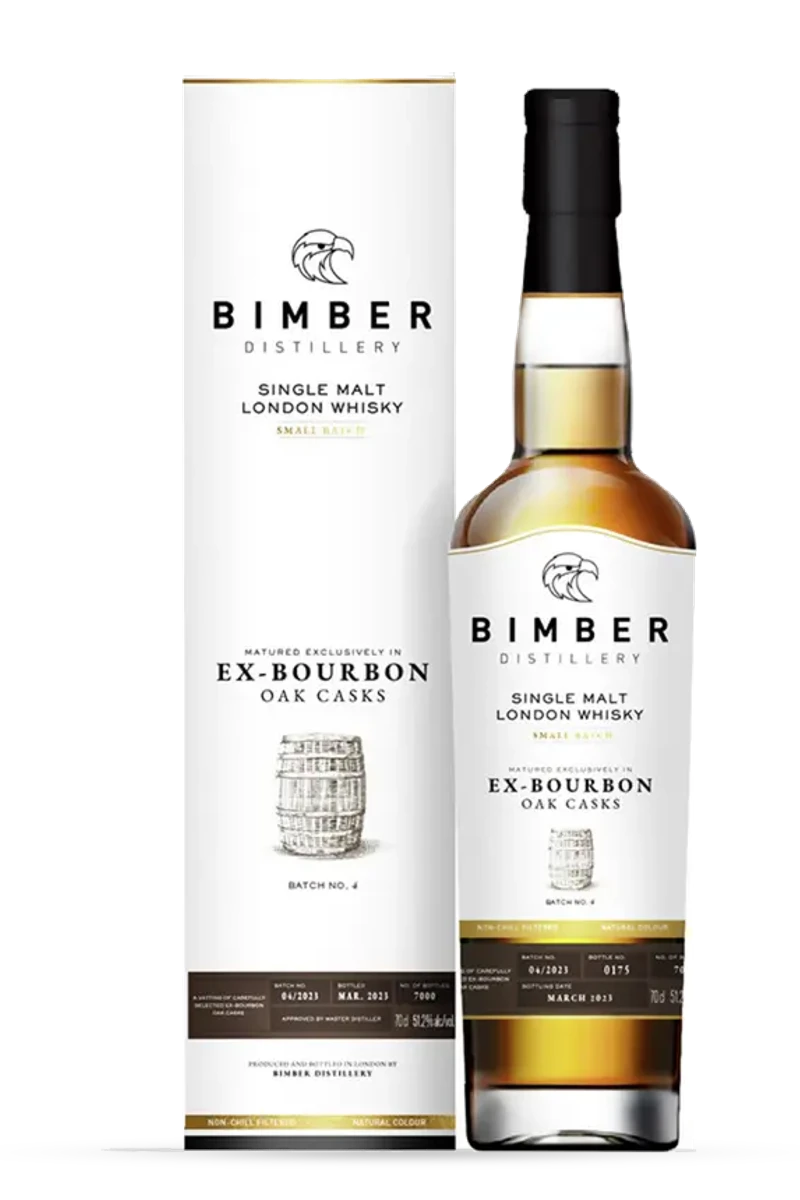 Angleterre Whisky Single Malt "Batch no.4" 70cl - Bimber
