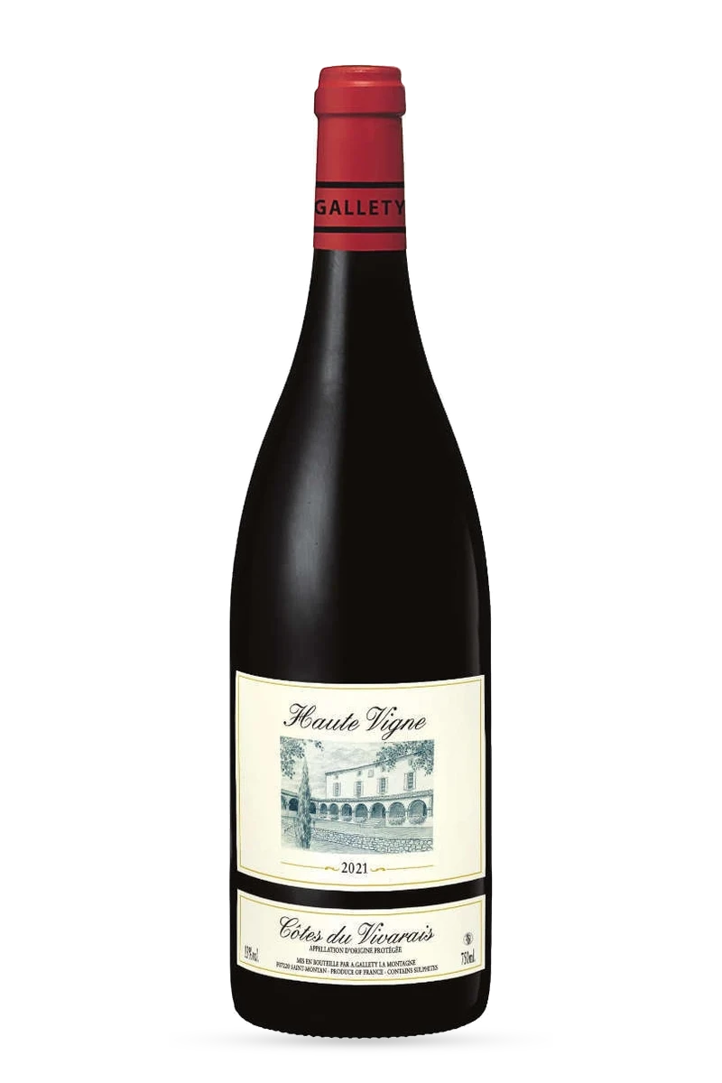 Vin de France Haute Vigne Rouge 2021 75cl - DOMAINE GALLETY